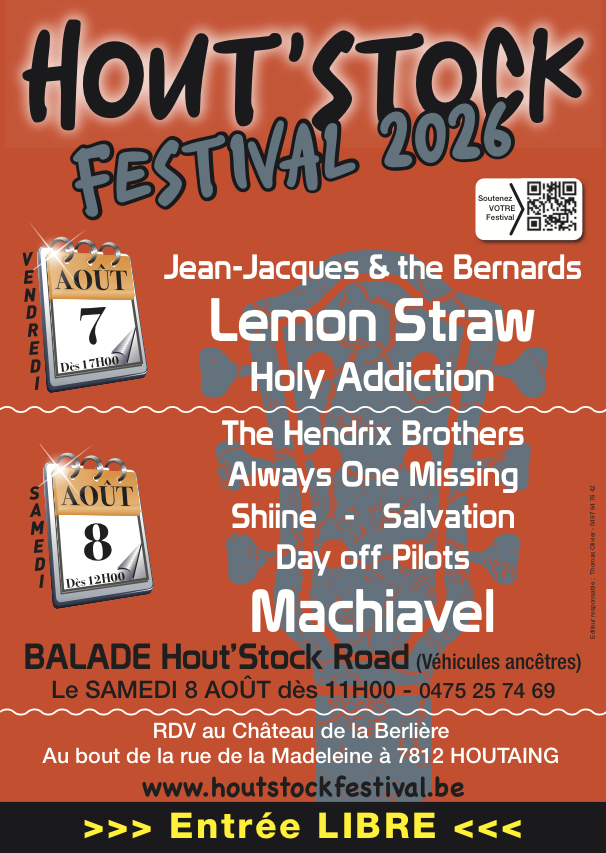 Affiche Hout'stock Festival 2026